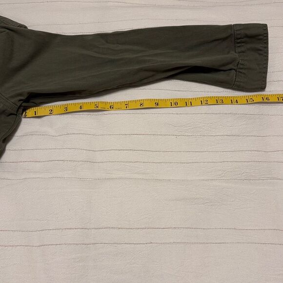 Caslon Olive Utility Jacket with Pockets - Picture 9 of 10